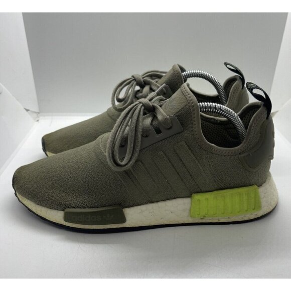 Adidas NMD R1 Trace Cargo Yellow 2019 Men's Size 8 Athletic Running Shoes BD7750 - Picture 3 of 8